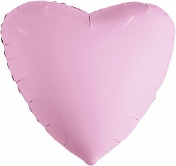 Сердце, Фламинго , 18"/ 46 см, Россия