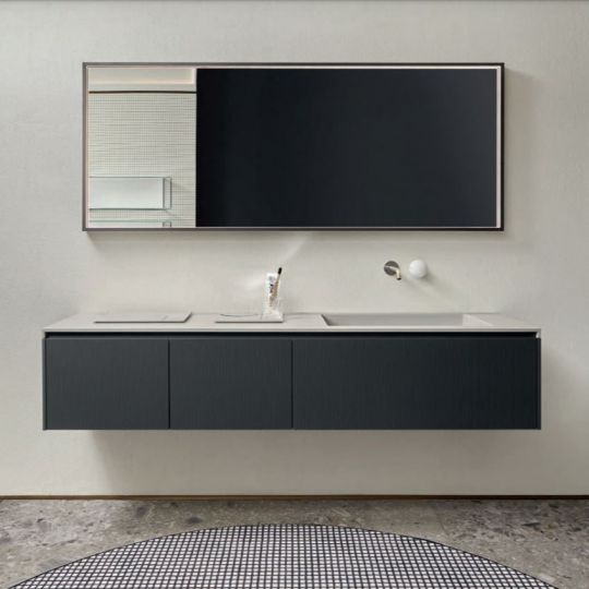 Фото Комплект мебели из 3-х модулей столешница Flumood Antonio Lupi Binario 03 (Пример 5)