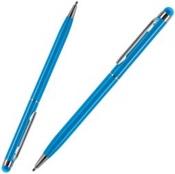голубые ручки со стилусом TouchWriter