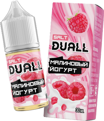 Duall Salt - Малиновый йогурт 30 мл. 20 мг. light