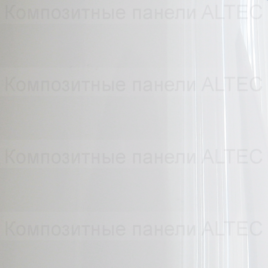 Композитная панель Altec X0 RAL9003 Белый глянец
