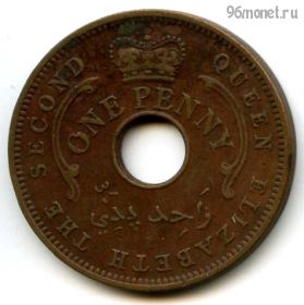 Нигерия 1 пенни 1959