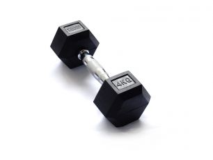 Гантель гексагональная Original FitTools FT-HEX-04 (4 кг) 