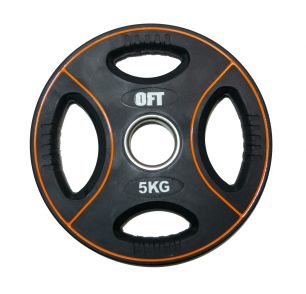 Диск для штанги олимпийский полиуретановый Original FitTools 5 кг FT-DPU-5 
