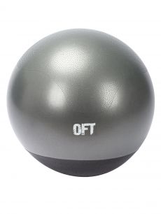 Гимнастический мяч Original Fittools FT-GTTPRO-55 профессиональный двухцветный (55 см) 