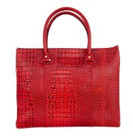 Женская сумка Sergio Belotti 7524 Croco red Caprice