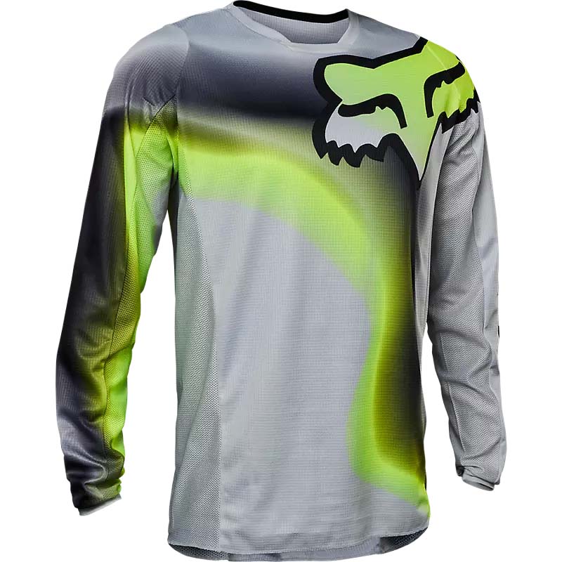 Fox 180 Toxsyk Fluo Yellow (2023) джерси для мотокросса