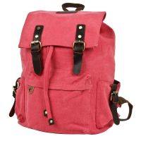 Рюкзак брезентовый П3062-01 (Красно-розовый) POLAR S-4617823062014
