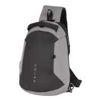 Однолямочный рюкзак П0074 (Серый) POLAR S-4617830074062