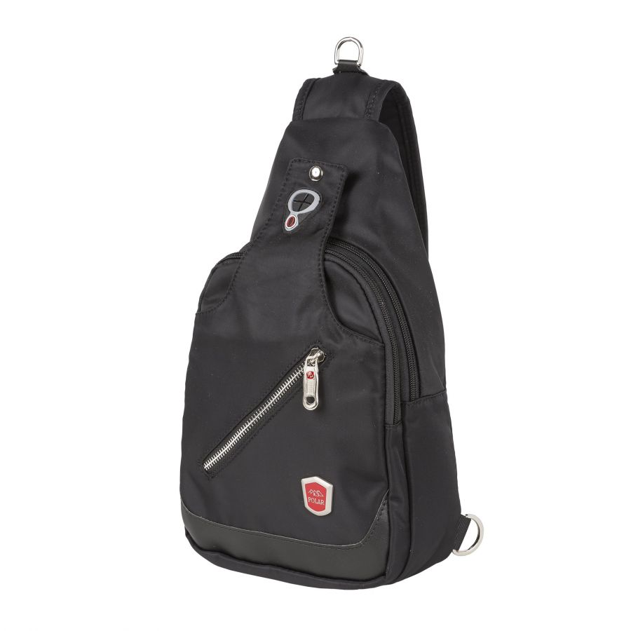 Однолямочный рюкзак П4103 (Черный) POLAR S-4617834103041