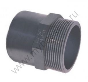 Ниппель переходной ПВХ 40*50*1"1/2 Plimat