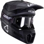Leatt Kit Moto 3.5 V24 Black шлем для мотокроса + очки Leatt Velocity 4.5