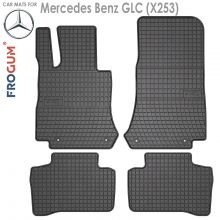 Коврики Mercedes Benz GLC (X253) от 2015 - 2023 в салон резиновые Frogum (Польша) - 4 шт.