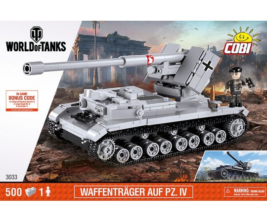 КОБИ World of Tanks - Немецкая самоходная артиллерийская установка Waffentrager auf Pz.IV. COBI-3033