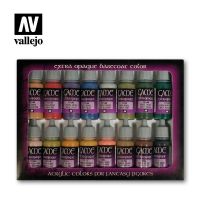 Набор красок Vallejo - Basic Extra Opaque Colors 72290 (16 красок по 17 мл)