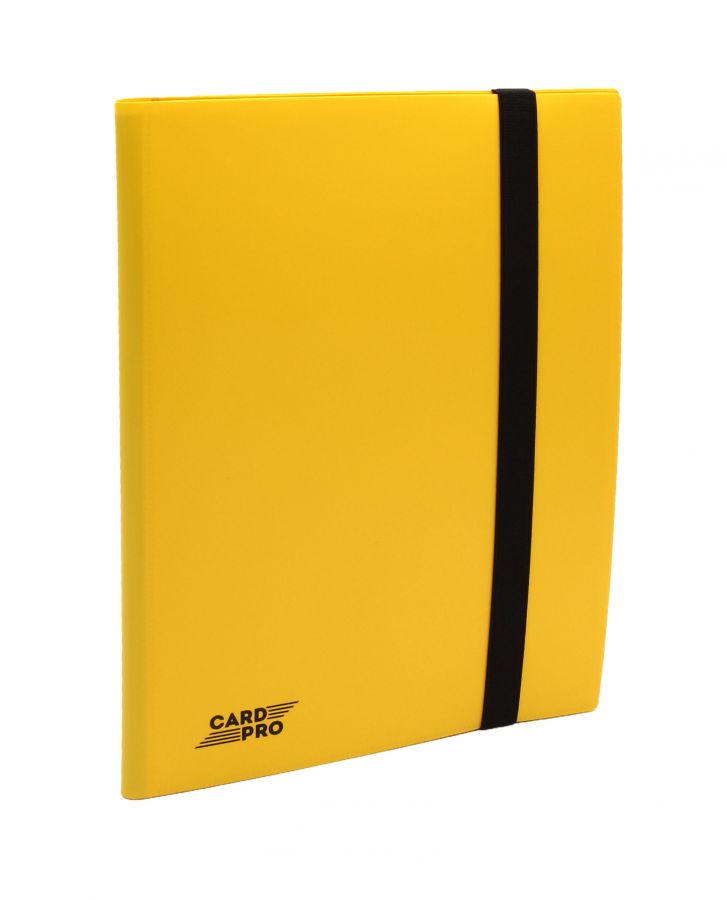 Альбом Card-Pro c 20 встроенными листами 3х3 (жёлтый)