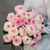 Розы нежно-розовые 60см (от 7 шт) Эквадор