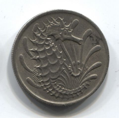 10 центов 1968 Сингапур