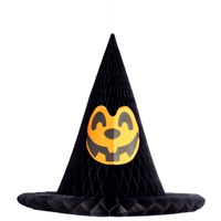 Подвесная шляпа черная (34 см)