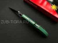 Нож Spyderco C11FPGR Delica Flat Ground Green