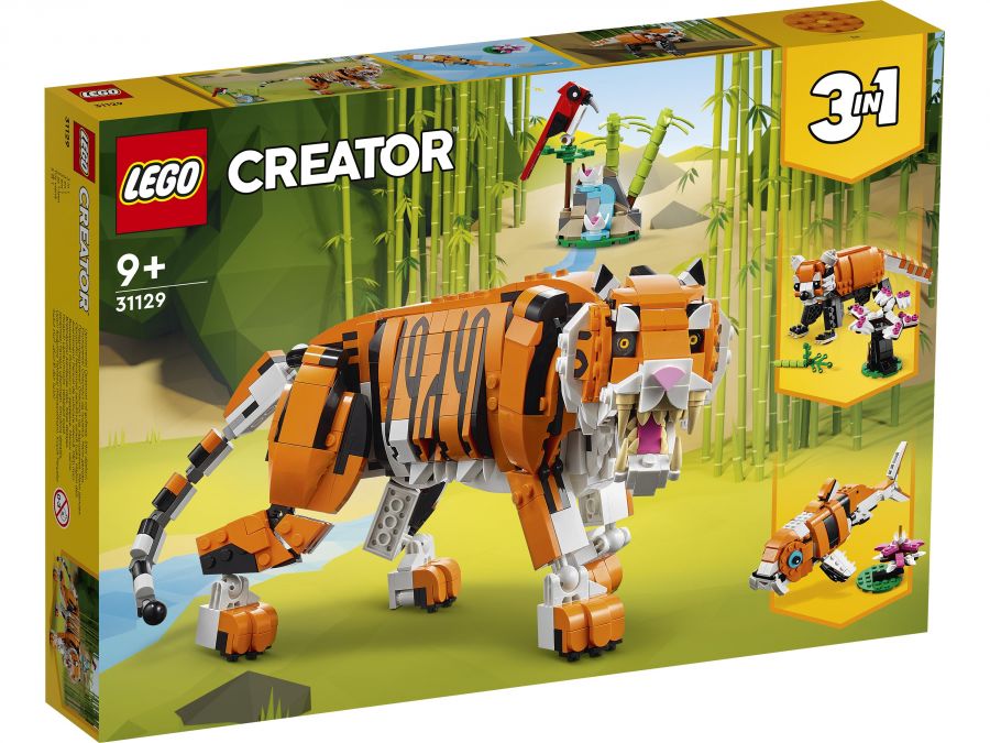 Конструктор LEGO Creator 31129 "Величественный тигр", 755 дет.