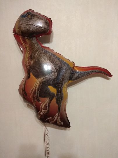 Динозавр Парк Юрского Периода шар фольгированный с гелием