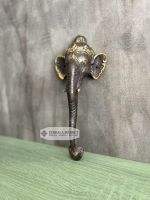 Дверная ручка Слон 17,5 см, бронза