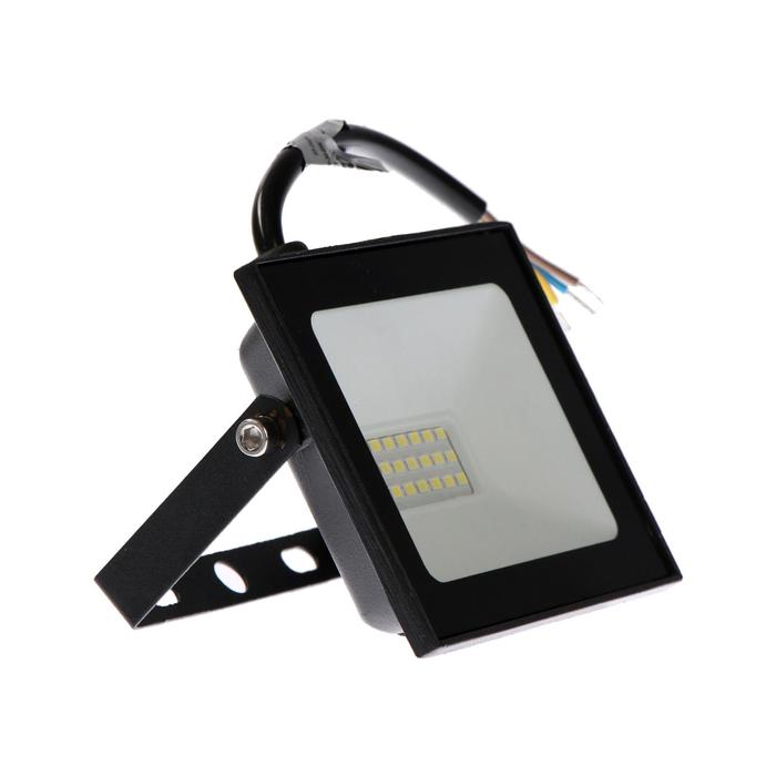 Прожектор светодиодный Smartbuy FL SMD LIGHT, 30 Вт, 6500 К, 2400 Лм, IP65, 118х35х90 мм