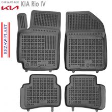 Коврики KIA Rio IV от 2017 -  в салон резиновые Rezaw Plast (Польша) - 4 шт.