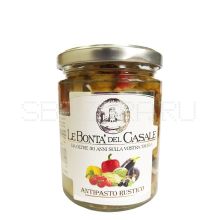 Консервы овощные Le Bonta del Casale Антипасто Закуска по-деревенски - 280 г (Италия)