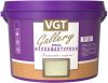 Краска Мелкофактурная VGT Gallery TP 01 9кг Декоративная, Текстурная для Внутренних и Наружных Работ, Белая / ВГТ Фактурная