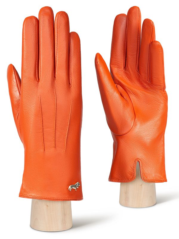 Оранжевые женские перчатки ш/п LB-4607 orange LABBRA