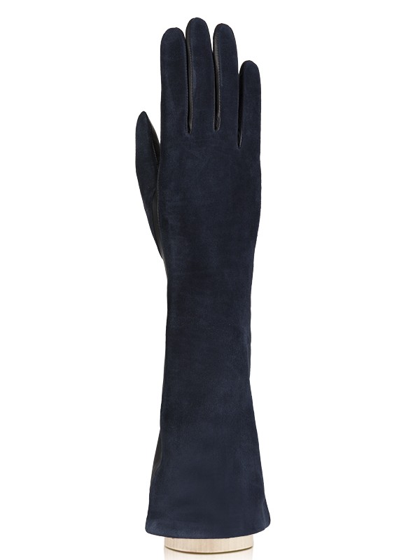 Перчатки женские ш+каш. IS5003 d.blue ELEGANZZA
