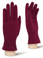 Бордовые женские перчатки из кожи Labbra LB-PH-76 bordo LABBRA