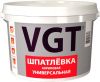 Шпатлевка Универсальная VGT 7.5кг до 7мм Акриловая для Внутренних и Наружных Работ / ВГТ Универсальная