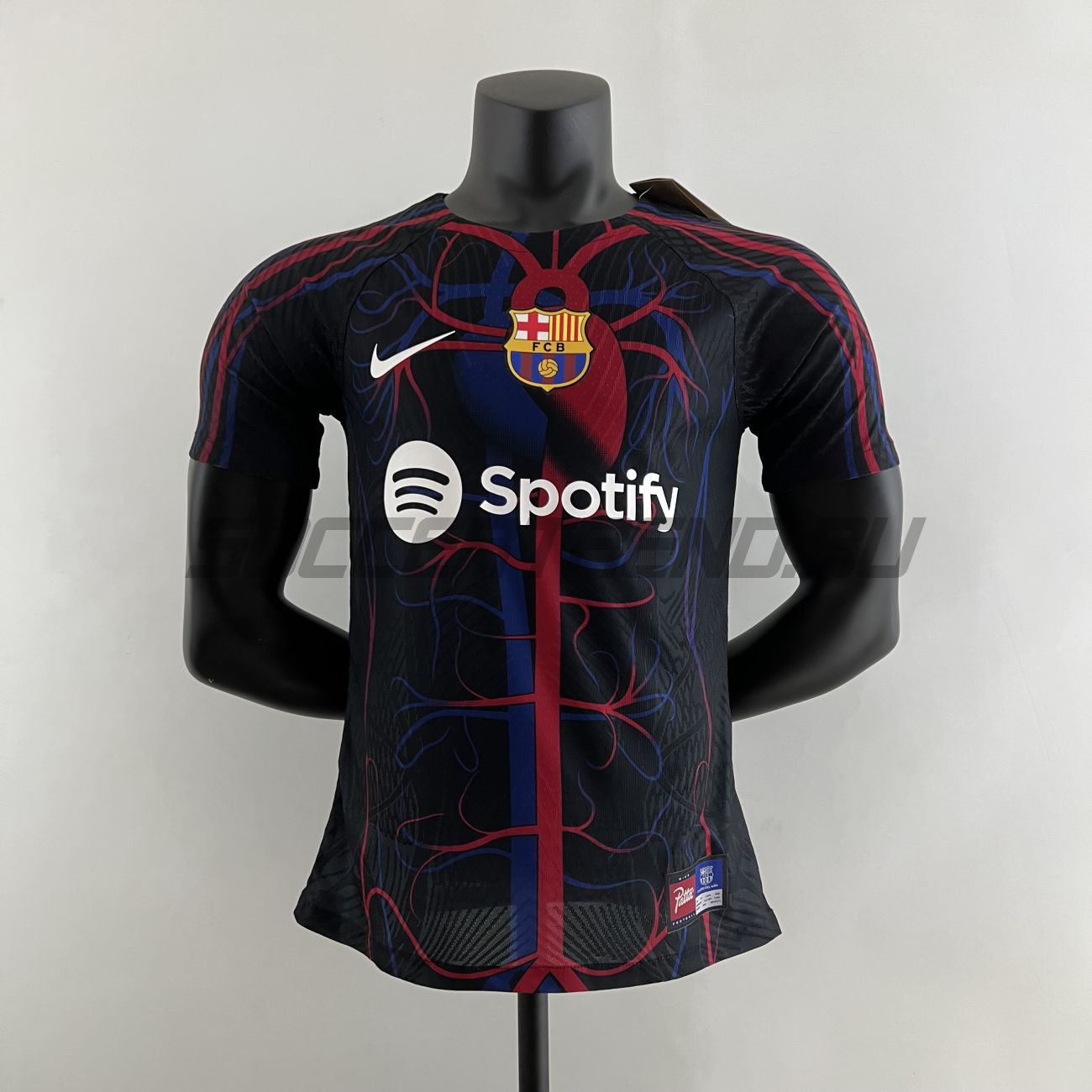 Предматчевая футболка Barcelona x Patta(special edition/игровая версия) 23/24