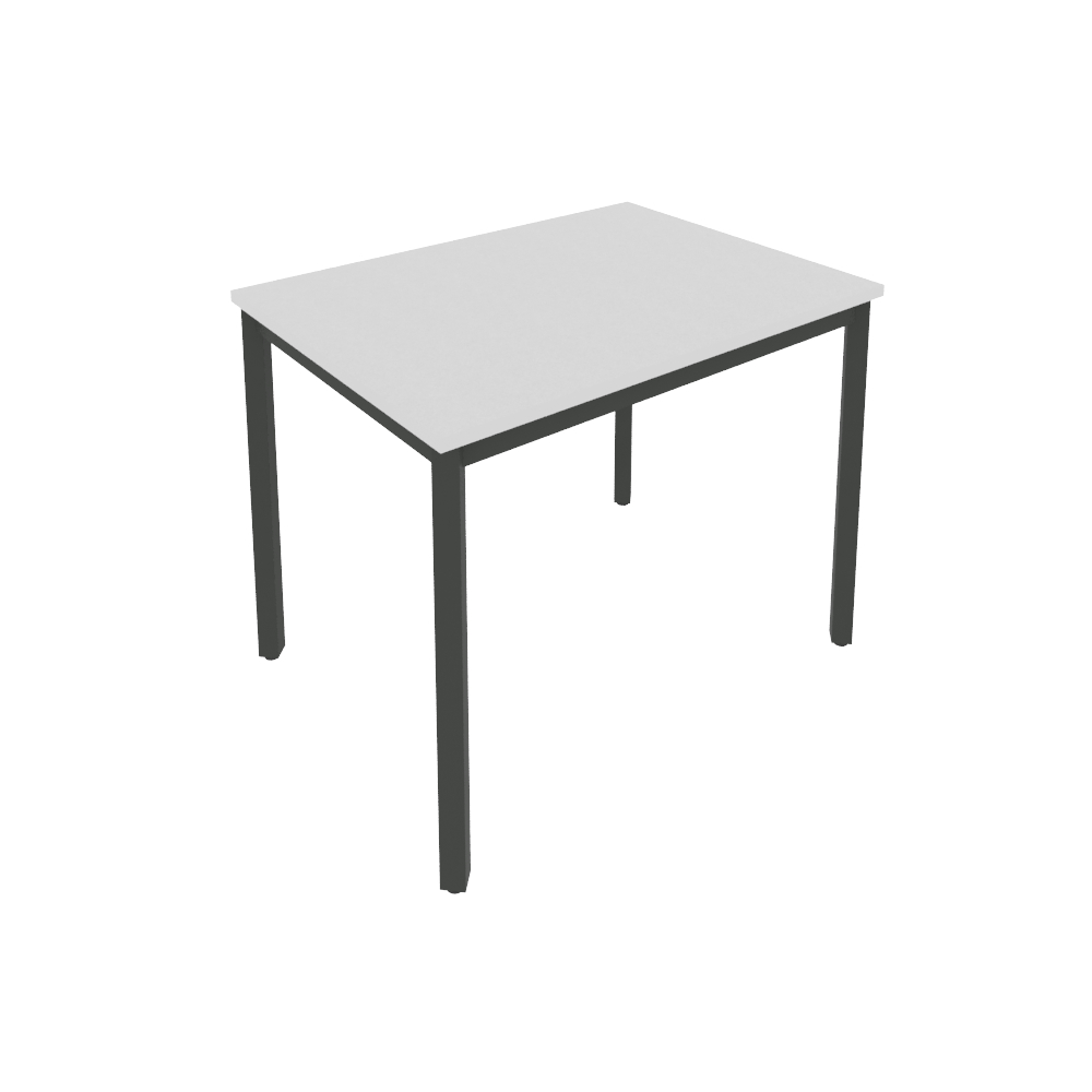 Стол письменный на металлокаркасе 980х720х750 (ЛДСП Серый)