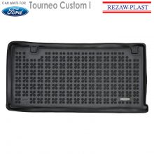 Коврик Ford Tourneo Custom I от 2012 - 2023 Short 8-9 мест без обогрева сзади в багажник резиновый Rezaw Plast (Польша) - 1 шт.