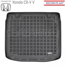 Коврик Honda CR-V V от 2018 - 2023 для верхнего уровня в багажник резиновый Rezaw Plast (Польша) - 1 шт.
