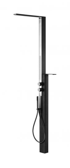 Фото Напольная душевая система Fantini Milano slim Outdoor H101 с прогрессивным смесителем