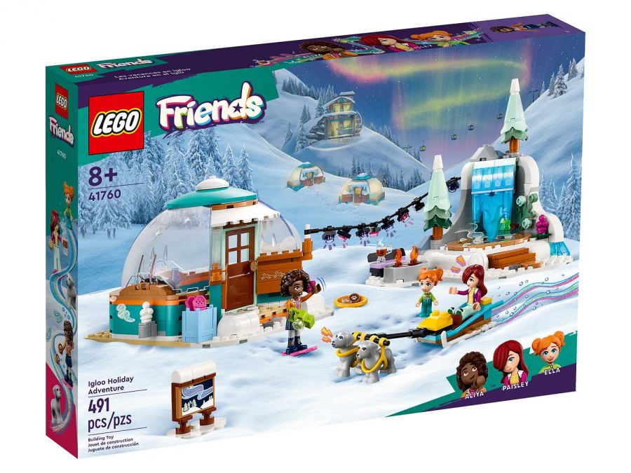 Конструктор LEGO Friends 41760 "Праздничное приключение в Иглу", 491 дет.