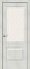 Межкомнатная Дверь с Экошпоном Bravo Прима-3 Bianco Veralinga / White Сrystal 600x2000, 700x2000, 800x2000, 900x2000мм / Браво
