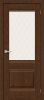 Межкомнатная Дверь с Экошпоном Bravo Прима-3 Brown Dreamline / White Сrystal 600x2000, 700x2000, 800x2000, 900x2000мм / Браво