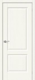 Межкомнатная Дверь с Экошпоном Bravo Неоклассик-32 White Wood 600x2000, 700x2000, 800x2000, 900x2000мм / Браво
