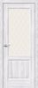Межкомнатная Дверь с Экошпоном Bravo Неоклассик-33 Riviera Ice / White Сrystal 600x2000, 700x2000, 800x2000, 900x2000мм / Браво