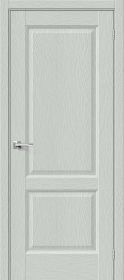 Межкомнатная Дверь с Экошпоном Bravo Неоклассик-32 Grey Wood 600x2000, 700x2000, 800x2000, 900x2000мм / Браво
