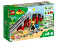Конструктор LEGO DUPLO 10872 "Железнодорожный мост", 26 дет.