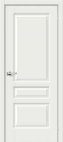 Межкомнатная Дверь Эмалит Bravo Неоклассик-34 White Matt 600x2000, 700x2000, 800x2000, 900x2000мм / Браво