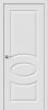 Межкомнатная Дверь Винил Bravo Скинни-20 П-23 Белый 550x1900, 600x1900, 600x2000, 700x2000, 800x2000, 900x2000мм / Браво