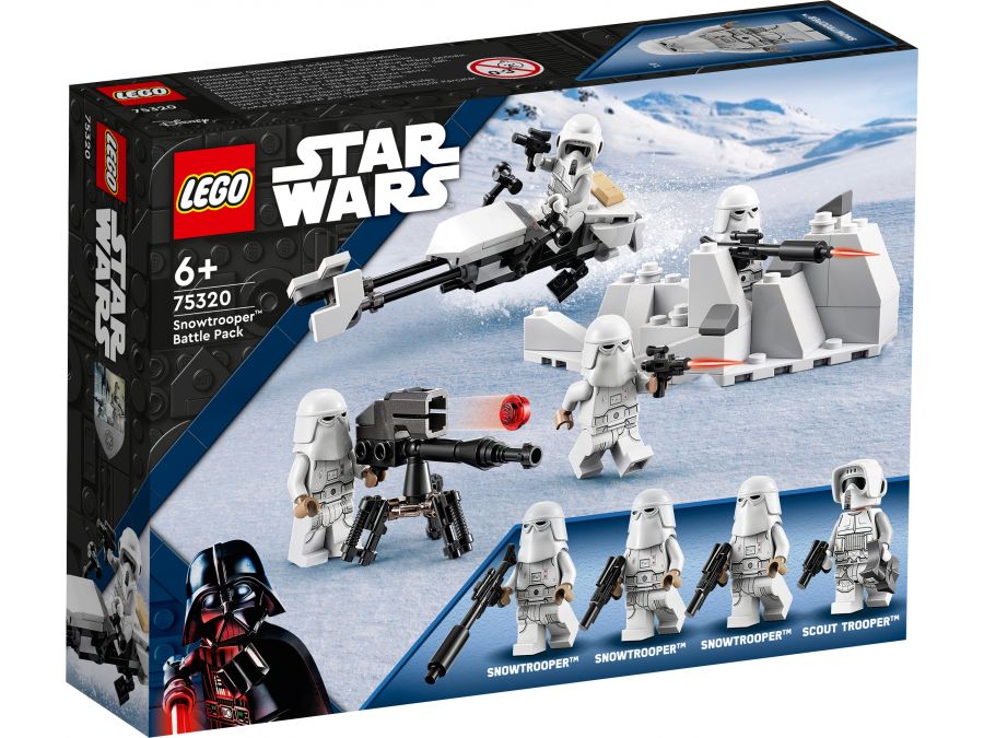 Конструктор LEGO Star Wars 75320 "Боевой набор снежных пехотинцев", 105 дет.